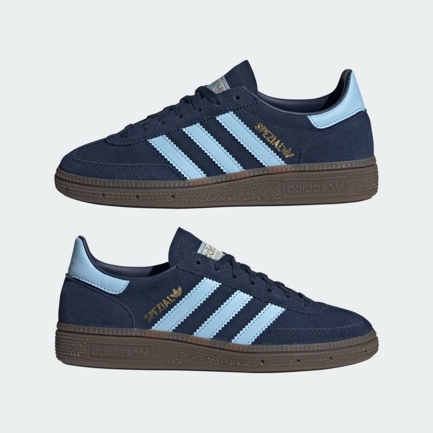 Handball Spezial Schuh – Collegiate Navy / Clear Sky / Gum – IH8011