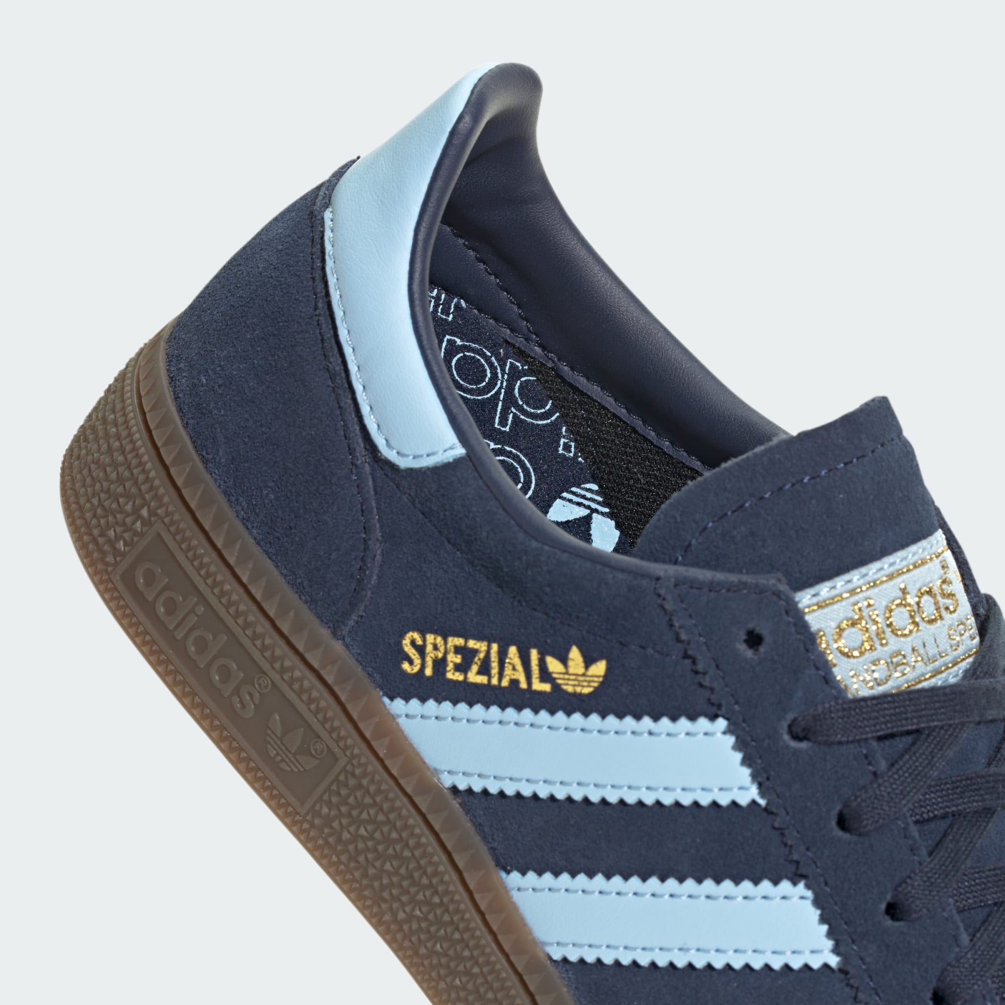 Handball Spezial Schuh – Collegiate Navy / Clear Sky / Gum – IH8011