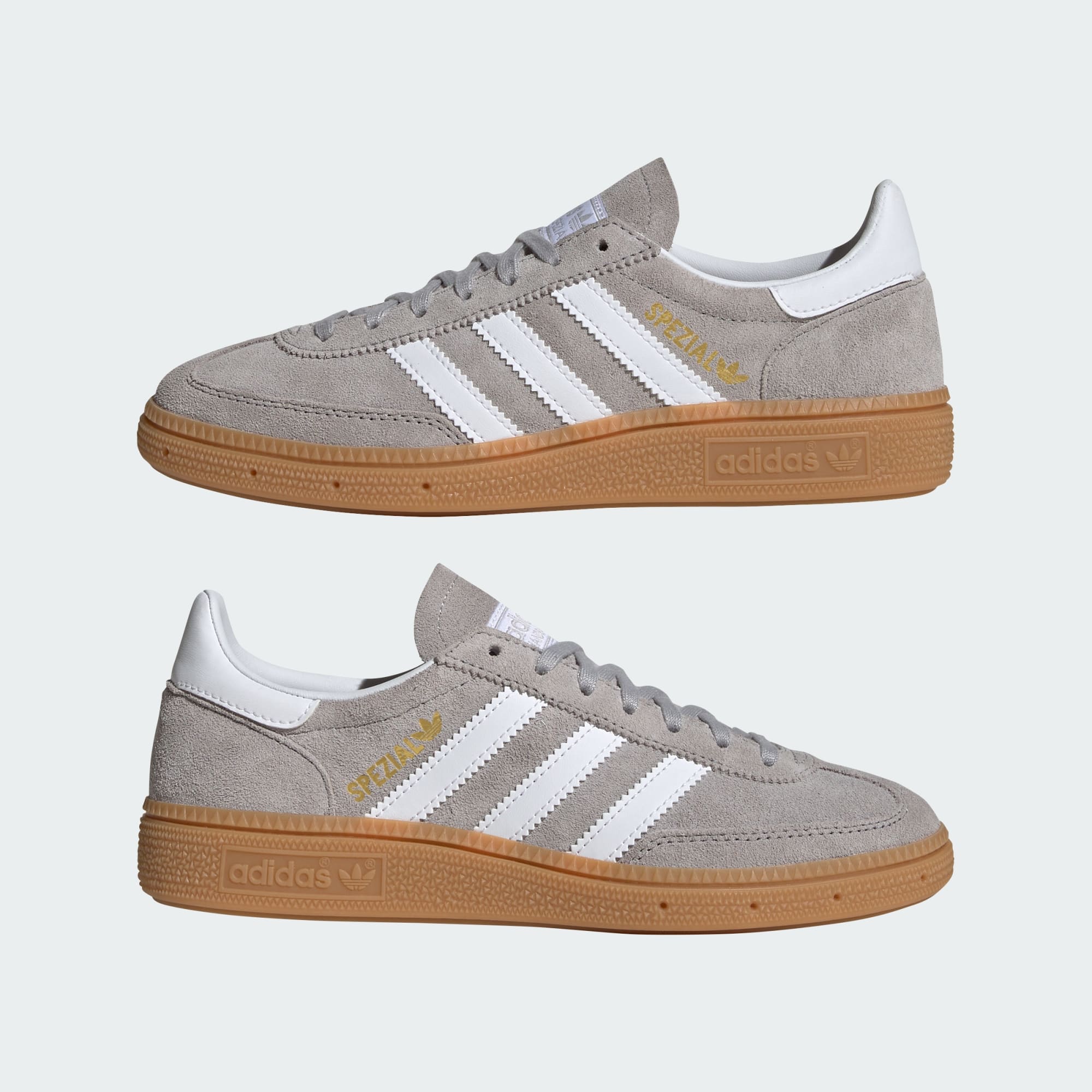 Handball Spezial Schuh – Grey Two / Cloud White / Gum – JP9561