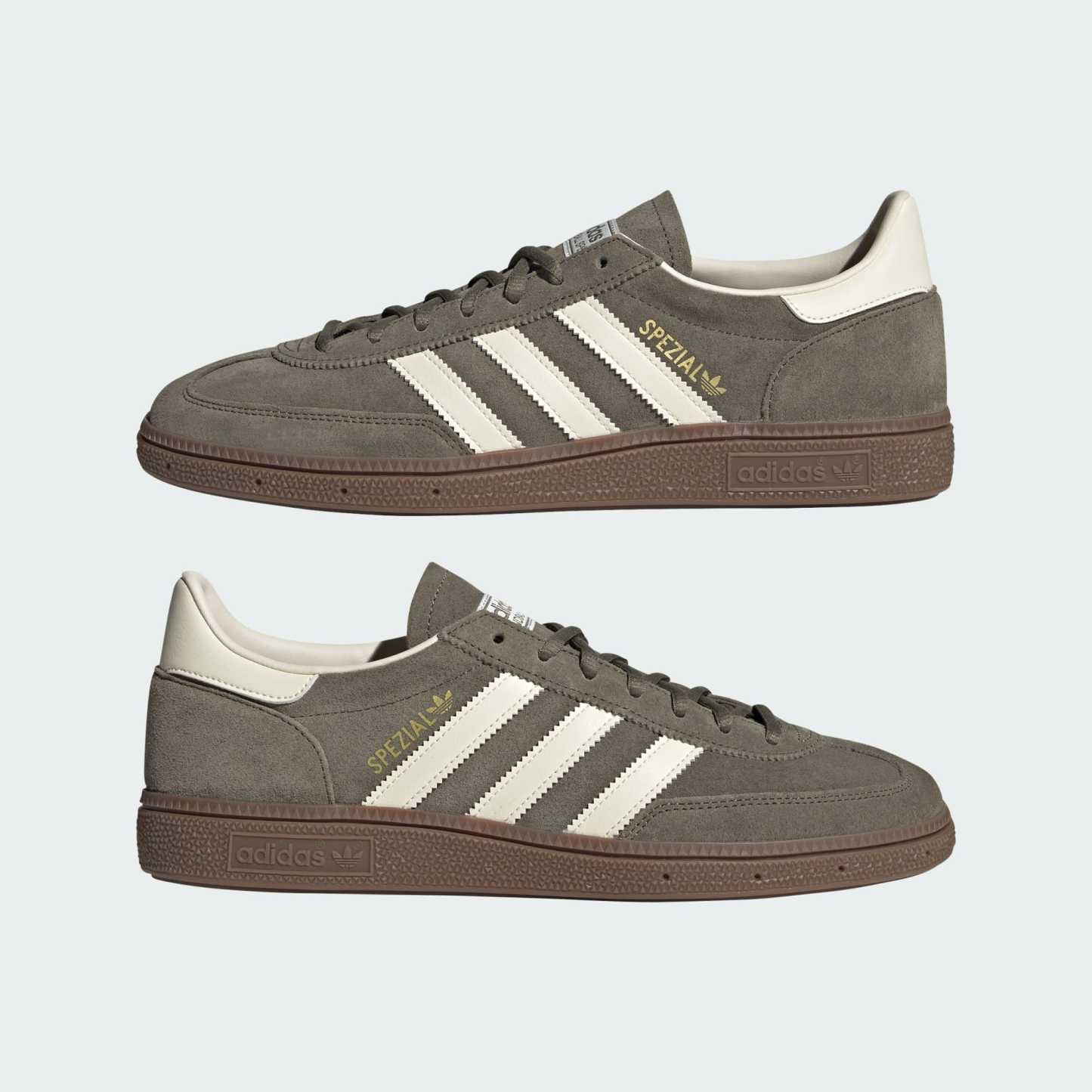 Handball Spezial Schuh – Olive Strata / Cream White / Gum – JR2121