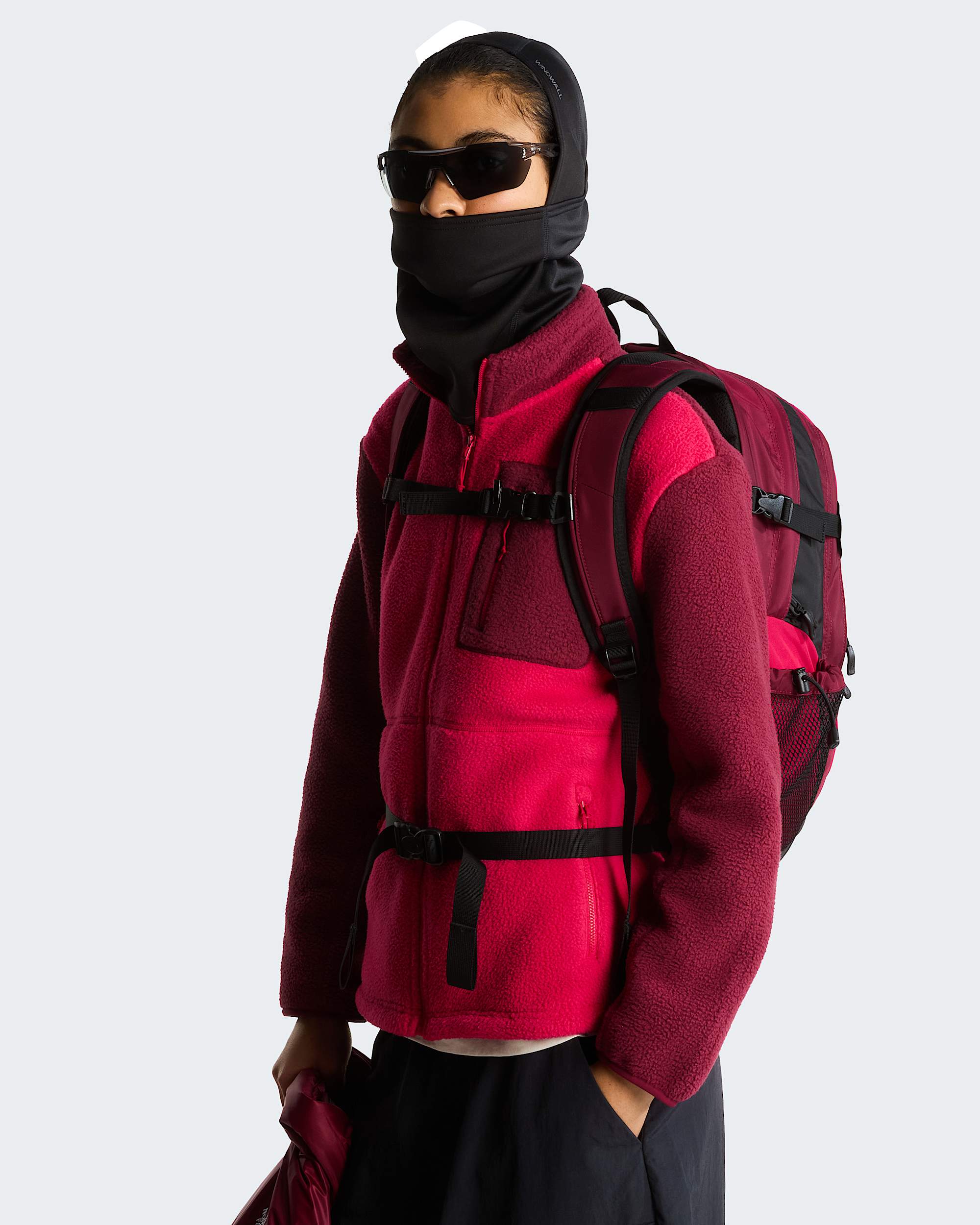 Hot Shot Rucksack – Special Edition – Burgundy Crush-Lali Guran-TNF Black
