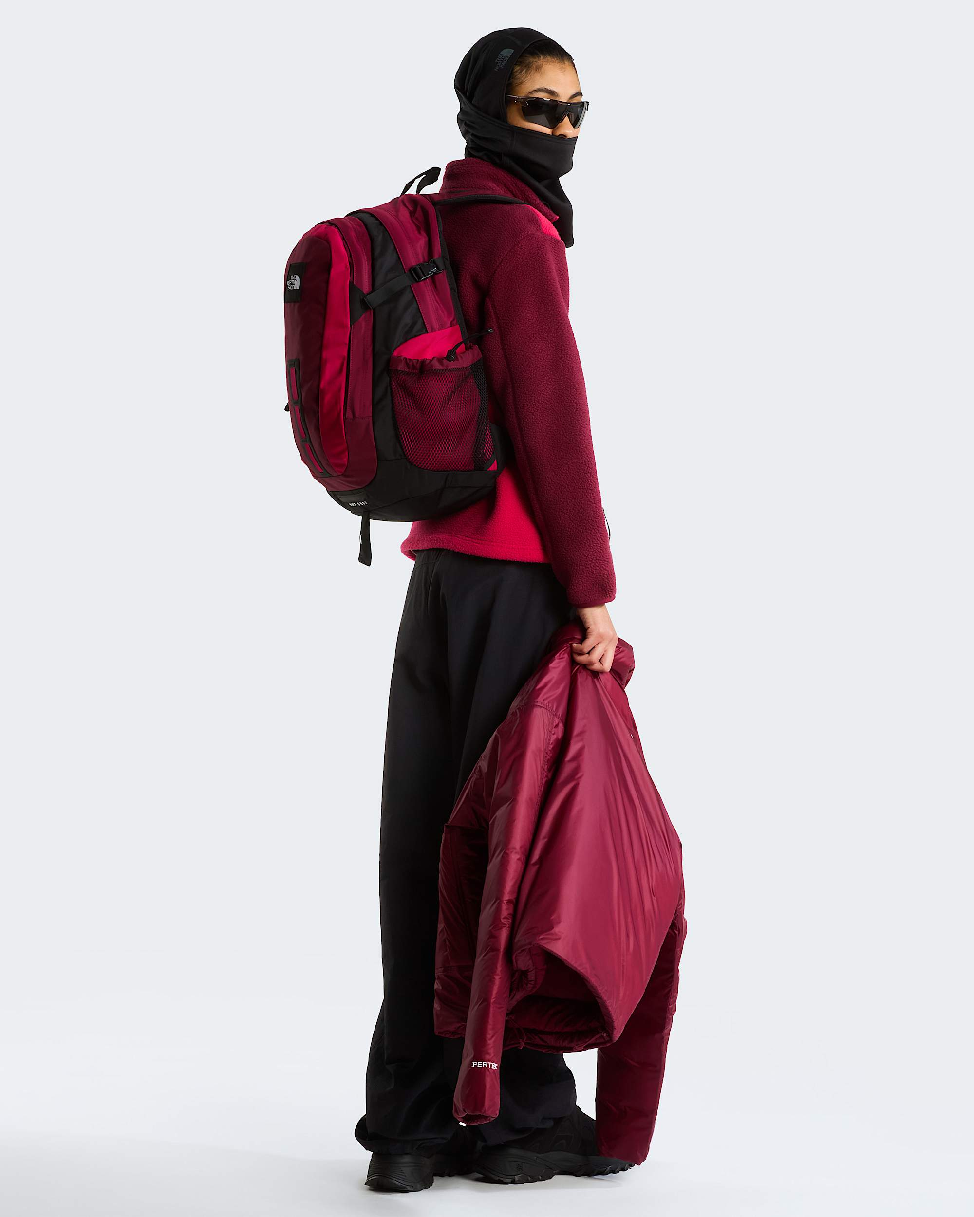 Hot Shot Rucksack – Special Edition – Burgundy Crush-Lali Guran-TNF Black