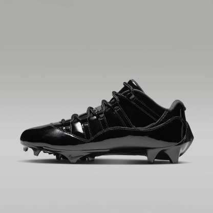 Jordan 11 Low TD American Football-Schuh (Herren) – Schwarz/Anthracite/Metallic Silver