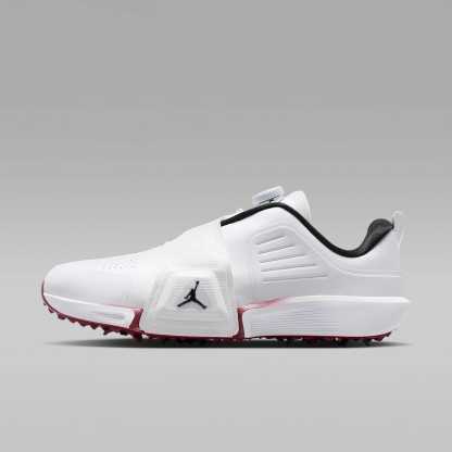 Jordan Air Rev Golfschuh – Weiß/Team Red/Schwarz