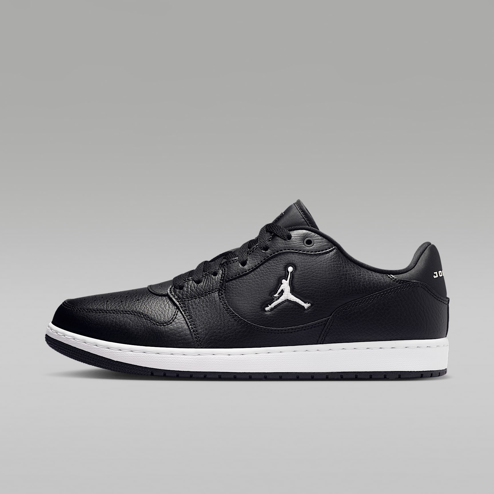 Jordan Court Connect Low Herrenschuhe – Schwarz/Weiß