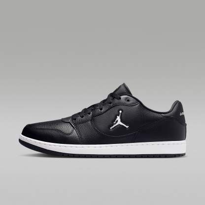 Jordan Court Connect Low Herrenschuhe – Schwarz/Weiß
