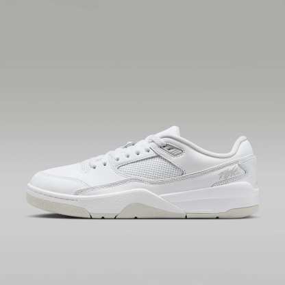 Jordan Flight Court Schuh (Herren) – Weiß/Vast Grey