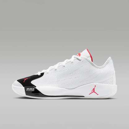 Luka 77 Basketballschuh – Weiß/Schwarz/Sail/Bright Crimson