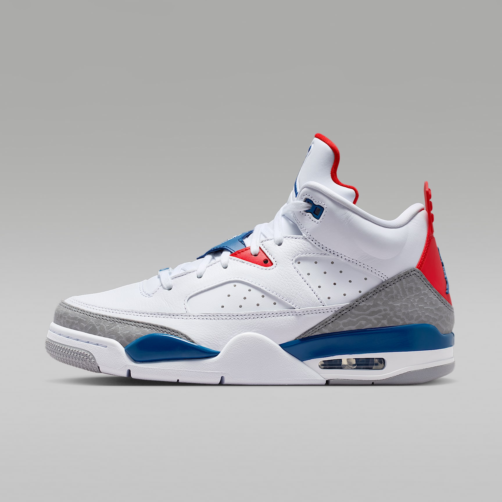 Jordan Son of Mars Low Herrenschuh – Weiß/Varsity Red/Light Smoke Grey/True Blue