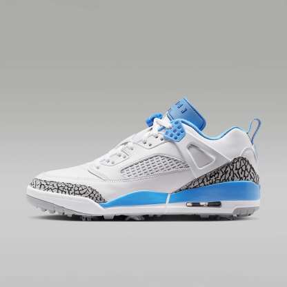Jordan Spizike G Golfschuh – Weiß/Wolf Grey/University Blue