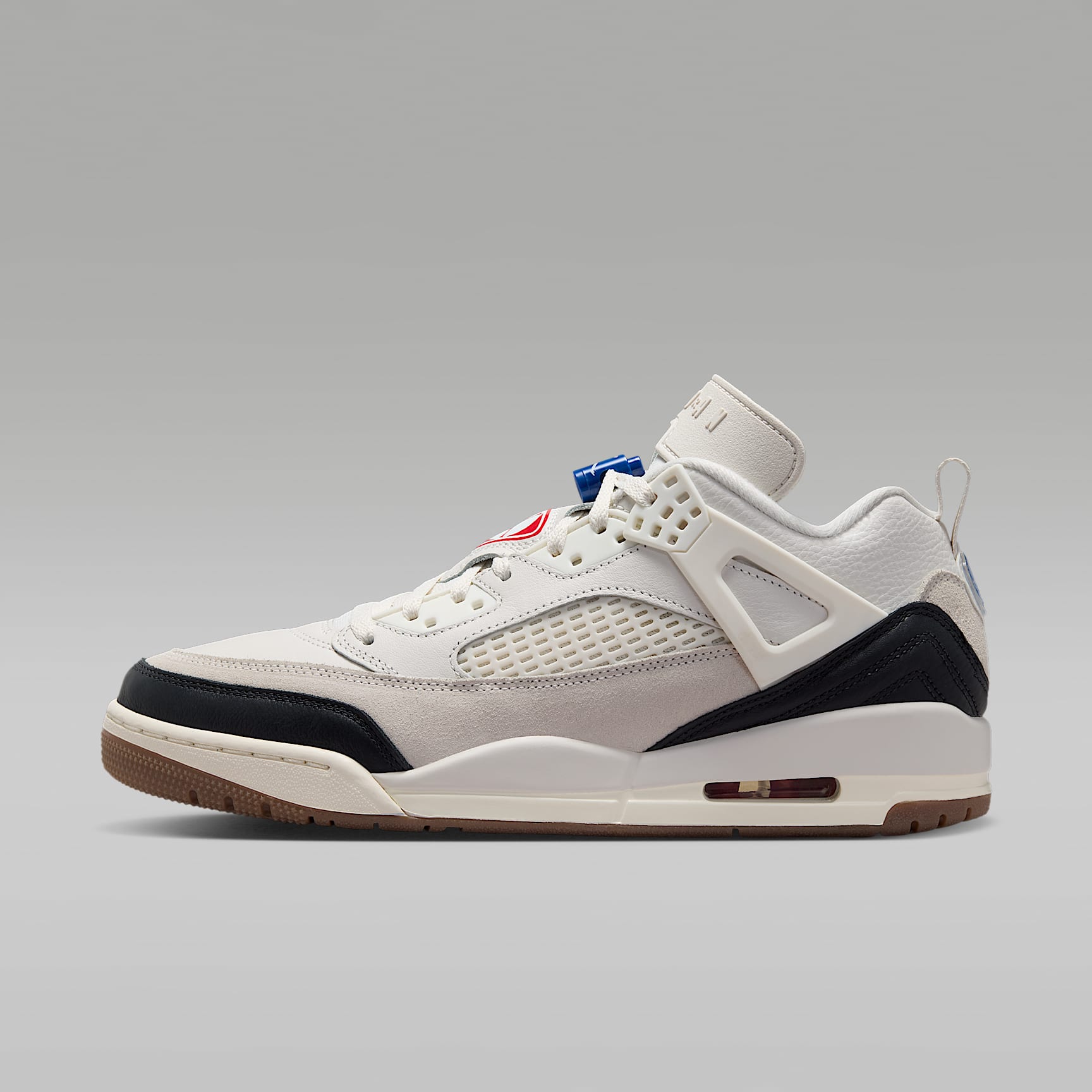Jordan Spizike Low Schuh (Herren) – Phantom/Sail/Old Royal/University Red