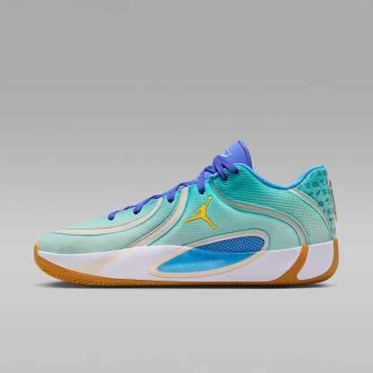Tatum 4 SE Basketballschuhe – Dusty Cactus/Chalk/Sapphire/Mint Foam