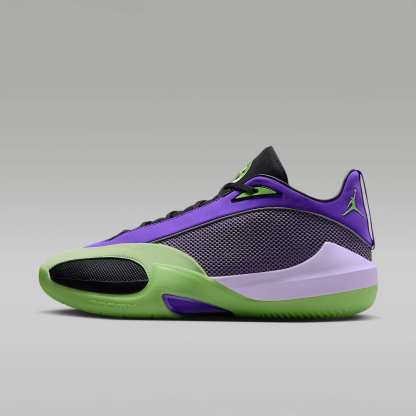 Jordan Triangle Quai 54 Basketballschuhe – Action Grape/Schwarz/Weiß/Key Lime