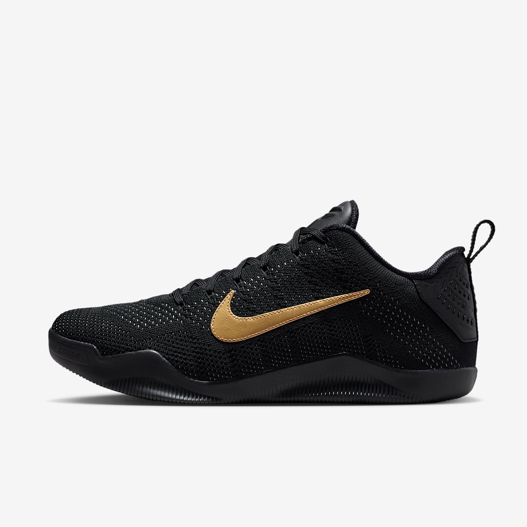 Kobe XI Elite Protro Basketballschuhe – Schwarz/Schwarz