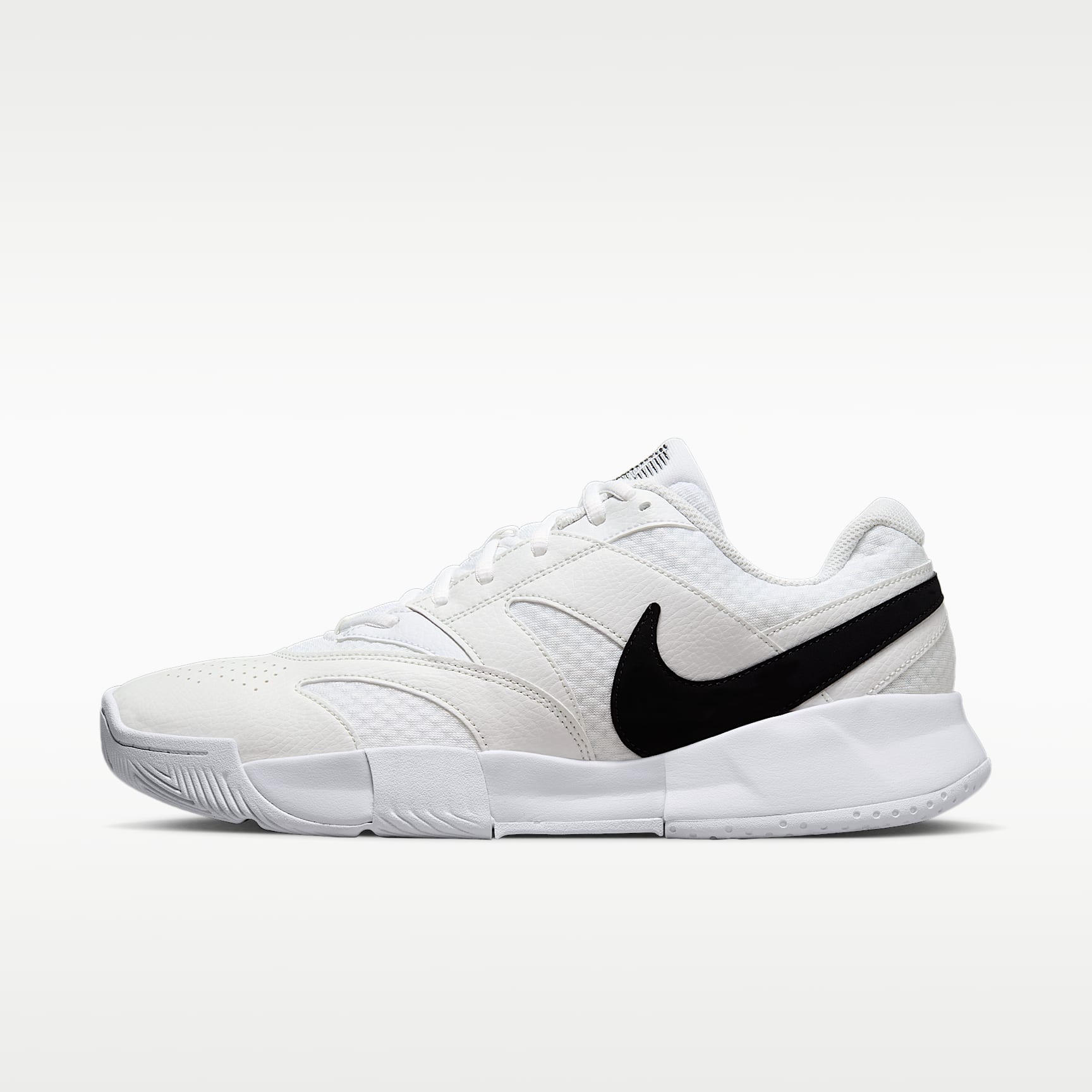 NikeCourt Lite 4 Herren-Tennisschuh – Weiß/Summit White/Schwarz