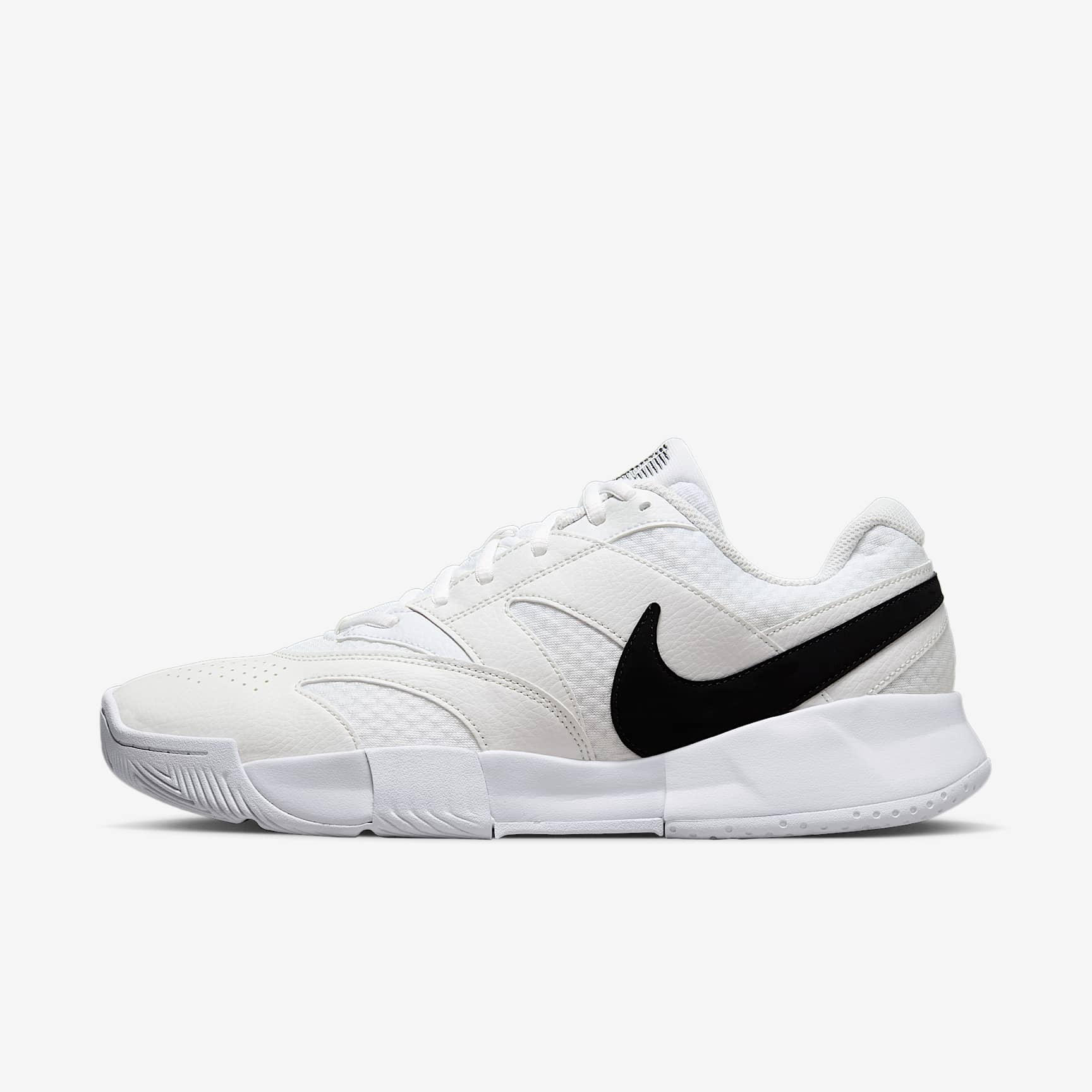 NikeCourt Lite 4 Herren-Tennisschuh – Weiß/Summit White/Schwarz