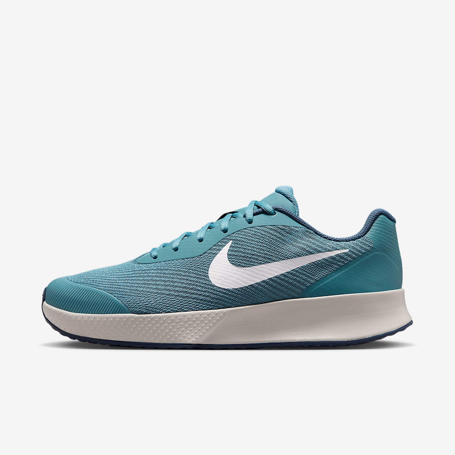 Nike Vapor Lite 3 Tennisschuh für Hartplätze (Herren) – Smokey Blue/Light Bone/New Slate/Weiß