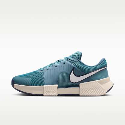 Nike GP Challenge 1.5 Tennisschuh für Sandplätze (Herren) – Smokey Blue/Light Bone/New Slate/Weiß