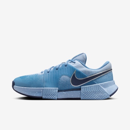 Nike GP Challenge 1.5 PRM Hartplatz-Tennisschuh (Herren) – Hydrogen Blue/Work Blue/Metallic Silver/Midnight Navy