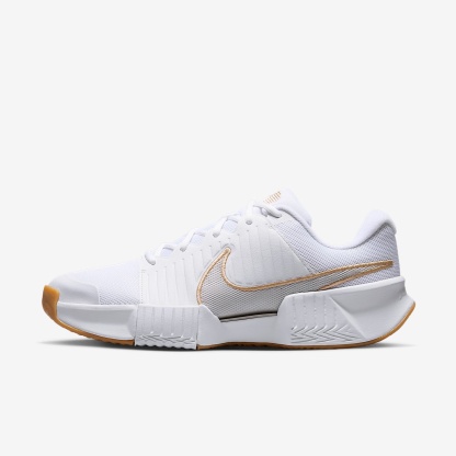 Nike Zoom GP Challenge Pro Clay Court-Tennisschuhe für Herren – Weiß/Summit White/Linen/Light Orewood Brown