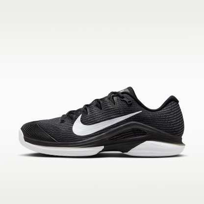 Nike Vapor 12 Tennisschuh für Hartplätze (Herren) – Schwarz/Dark Smoke Grey/Weiß
