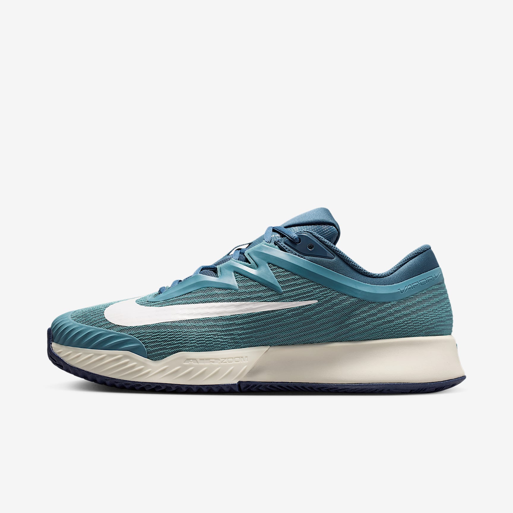 Nike Vapor Pro 3 Clay Court Tennisschuh (Herren) – Smokey Blue/Light Bone/New Slate/Weiß