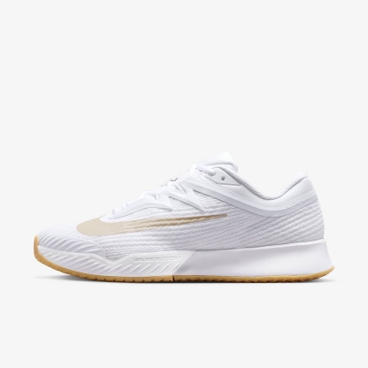 Nike Vapor Pro 3 Tennisschuh für Hartplätze (Herren) – Weiß/Summit White/Linen/Light Orewood Brown