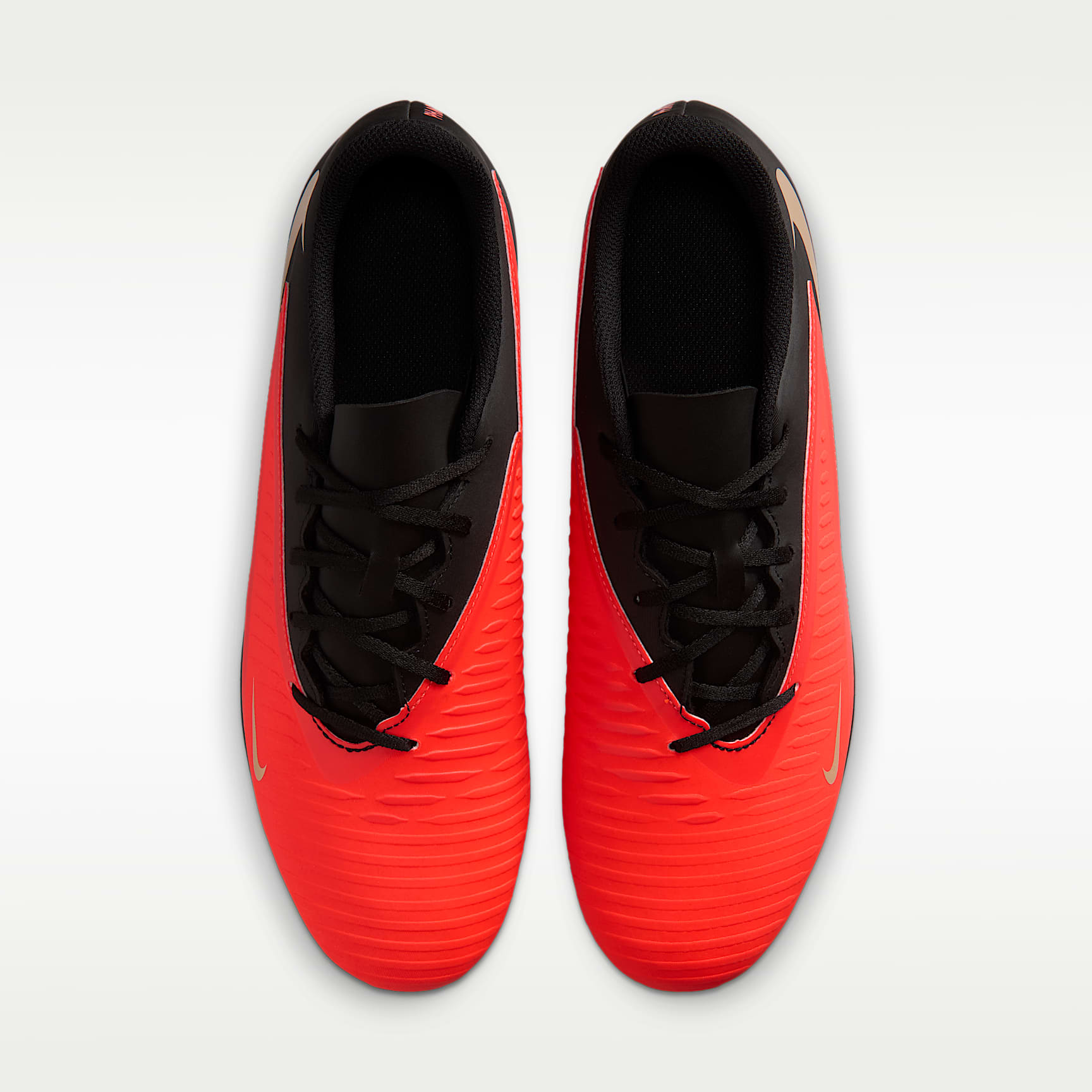 Nike Phantom 6 Low Club Fußballschuh für verschiedene Böden – Bright Crimson/Schwarz/Blur