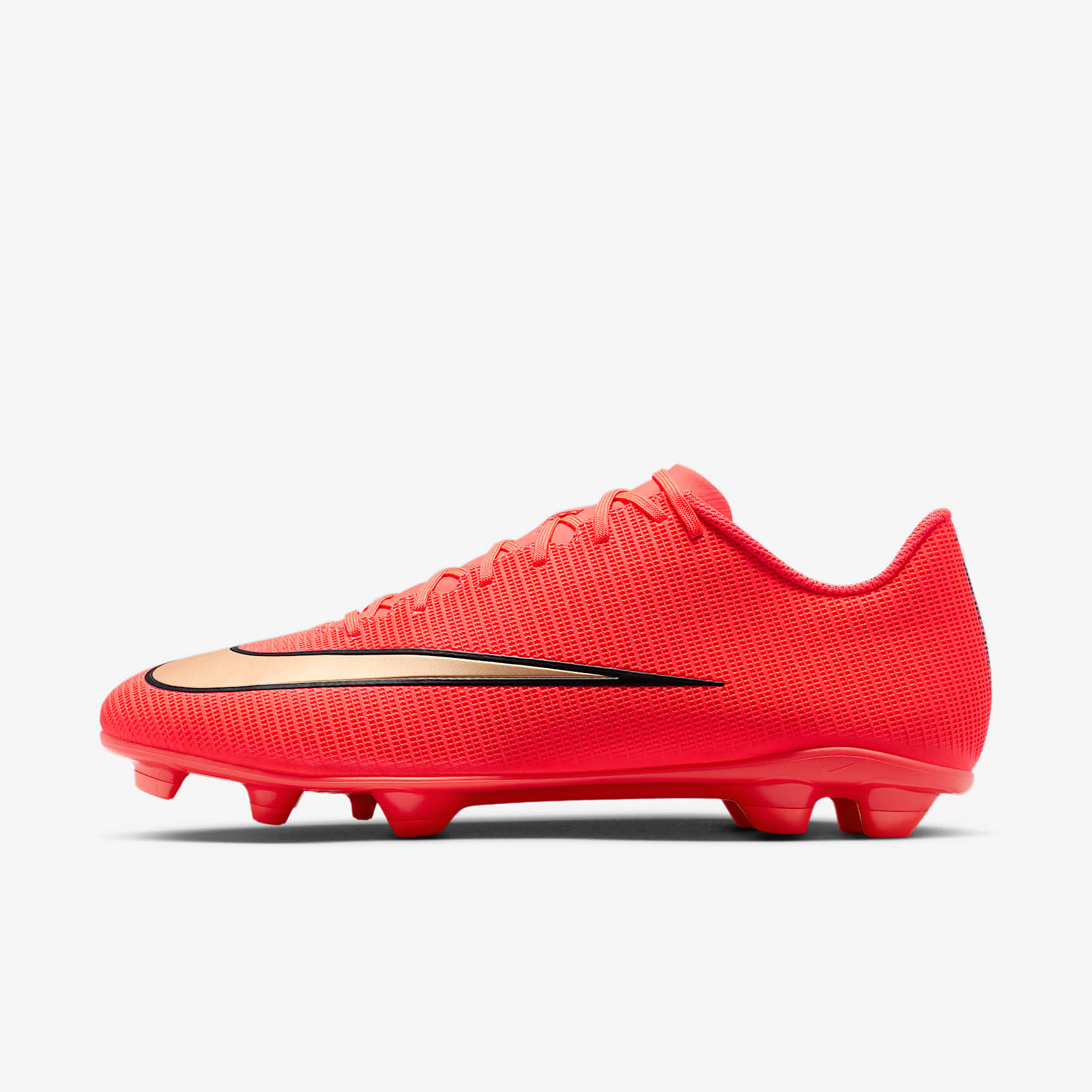 Nike Mercurial Vapor 17 Club Low-Top-Fußballschuh für verschiedene Böden – Bright Crimson/Blur