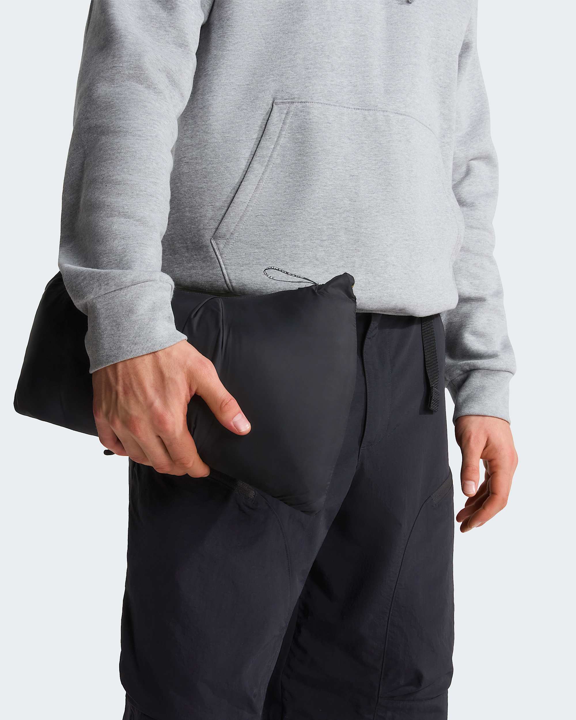 1996 Retro Nuptse Jacke für Herren – Caraway Seed-TNF Black