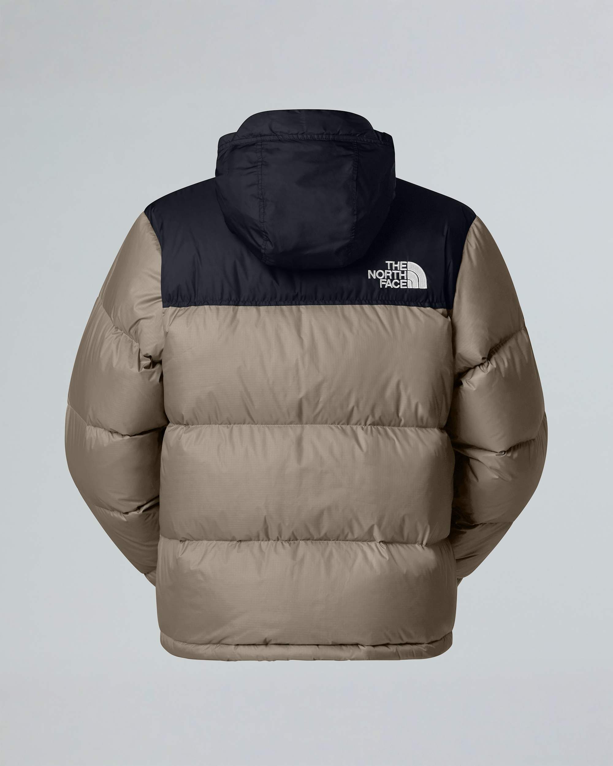 1996 Retro Nuptse Jacke für Herren – Mocha Brown-TNF Black