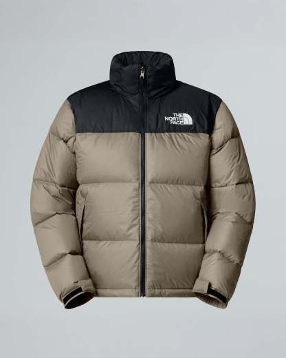 1996 Retro Nuptse Jacke für Herren – Mocha Brown-TNF Black