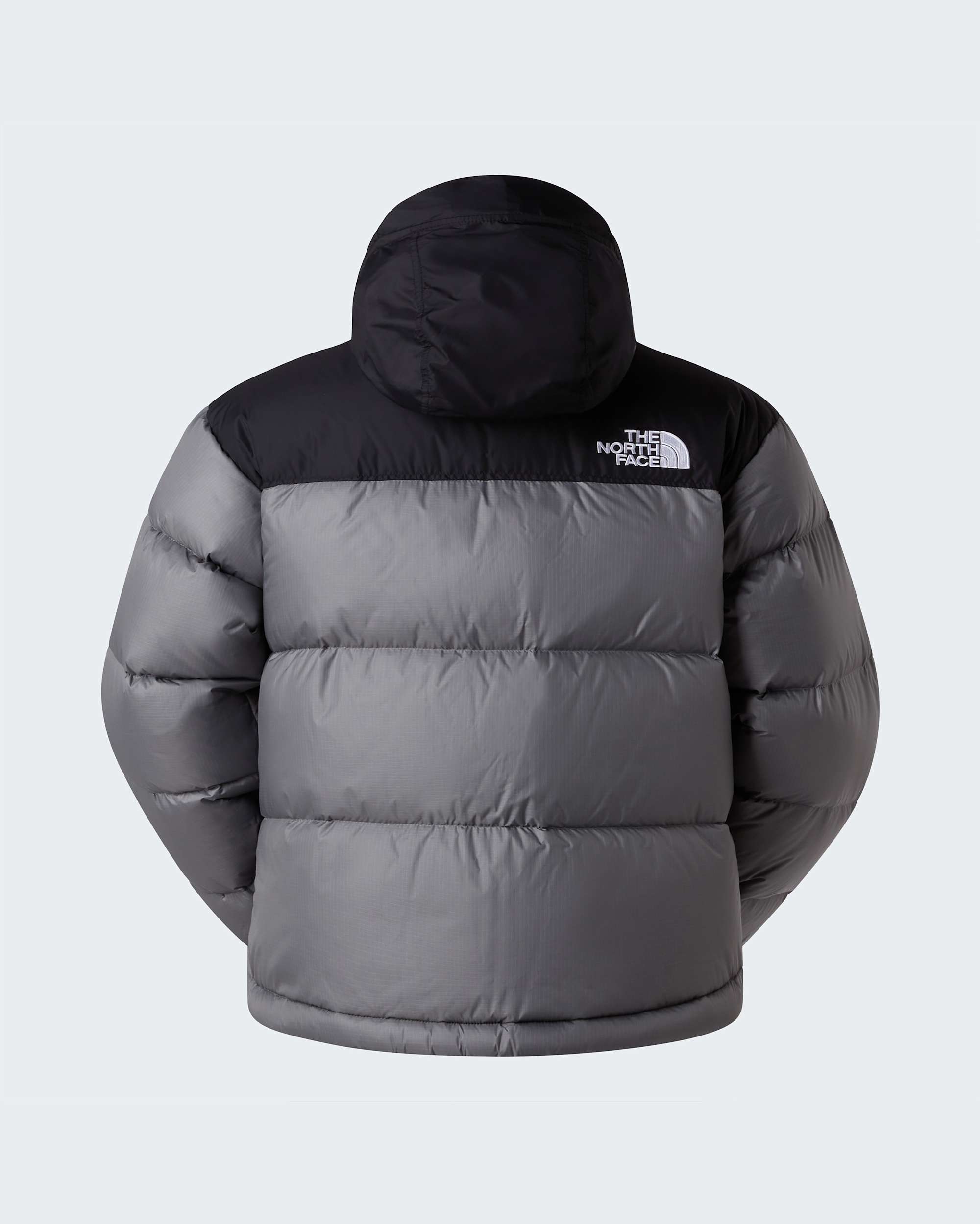 1996 Retro Nuptse Jacke für Herren – Smoked Pearl-TNF Black