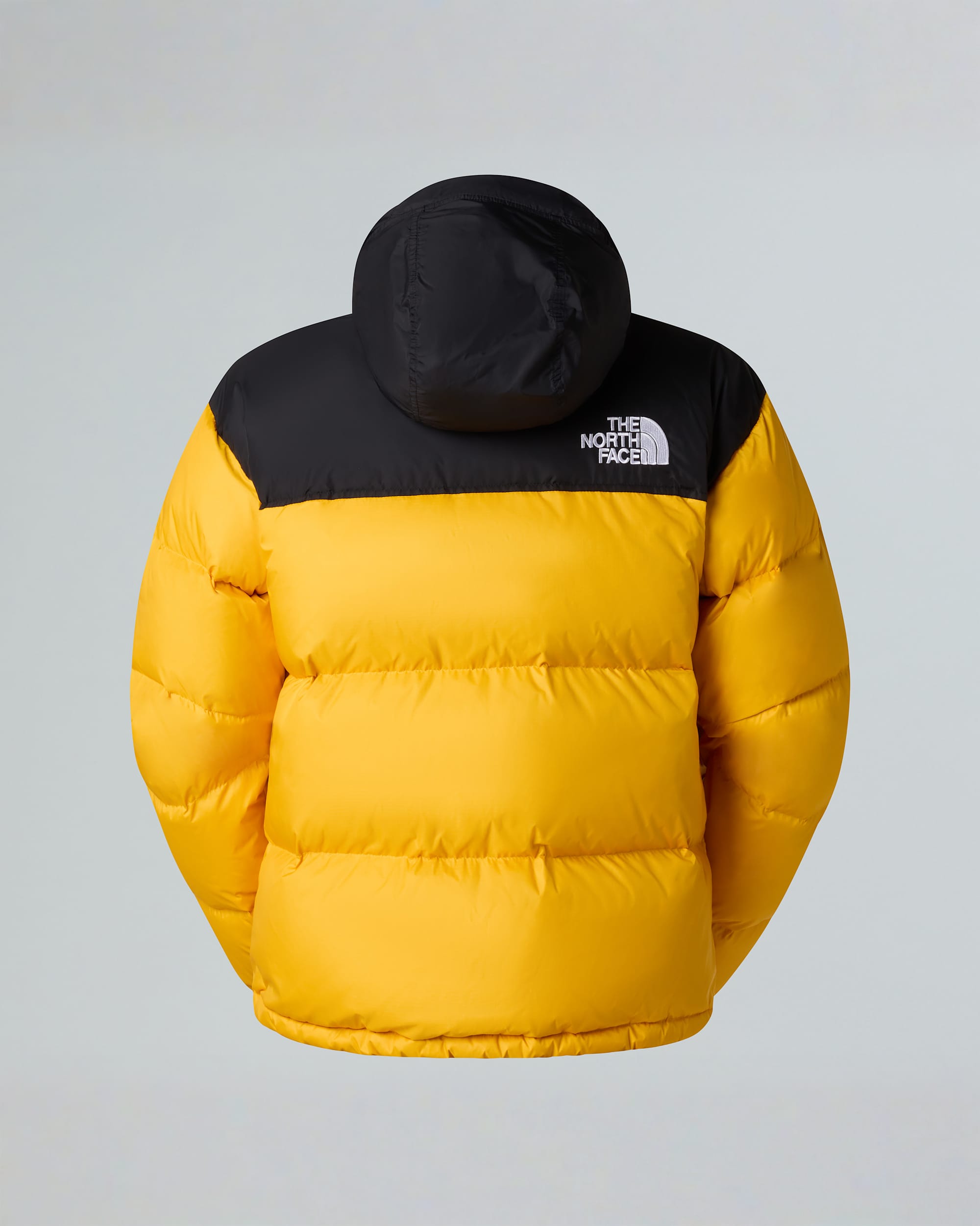 1996 Retro Nuptse Jacke für Herren – Summit Gold-TNF Black-Recycled Down