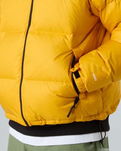 1996 Retro Nuptse Jacke für Herren – Summit Gold-TNF Black-Recycled Down