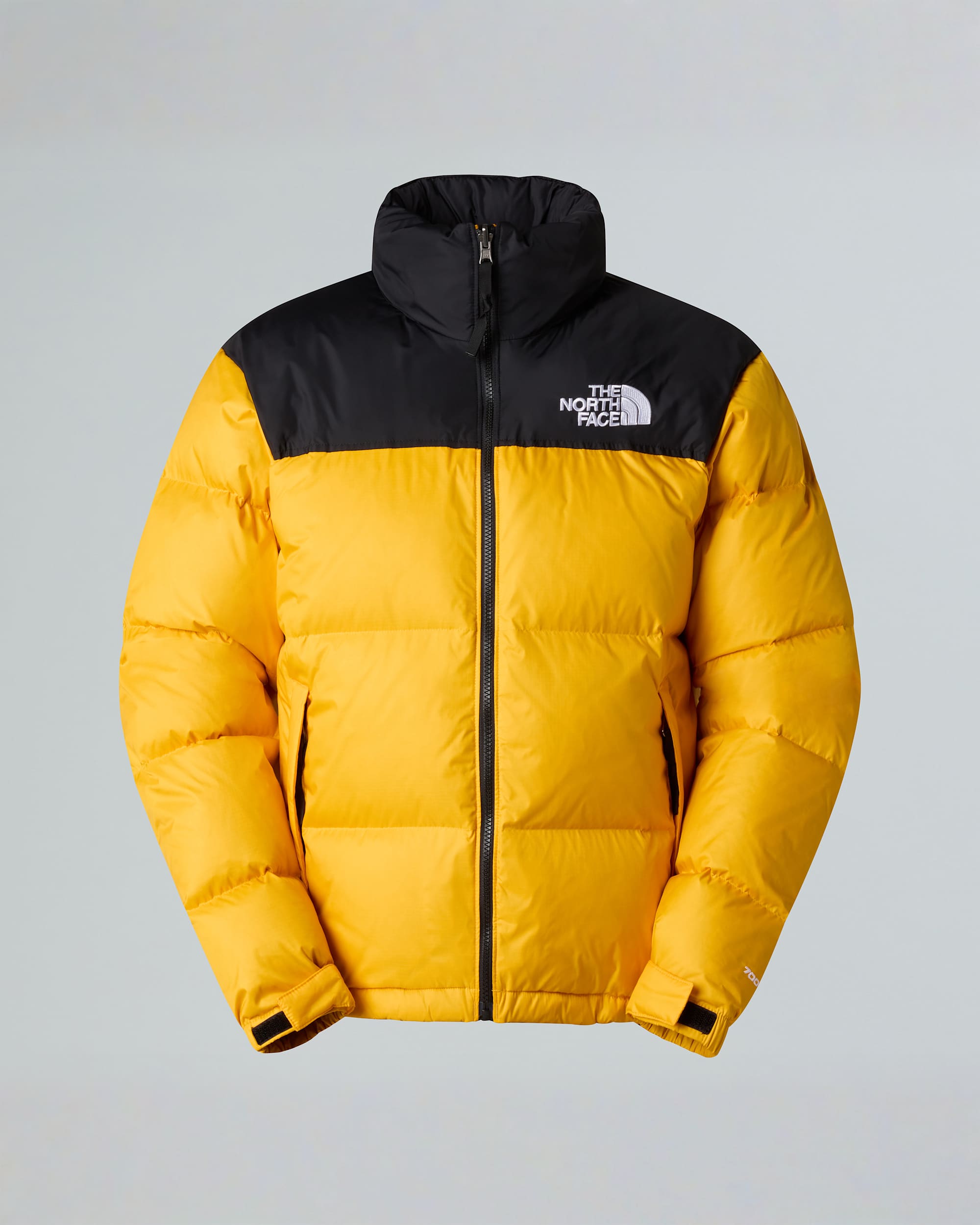 1996 Retro Nuptse Jacke für Herren – Summit Gold-TNF Black-Recycled Down