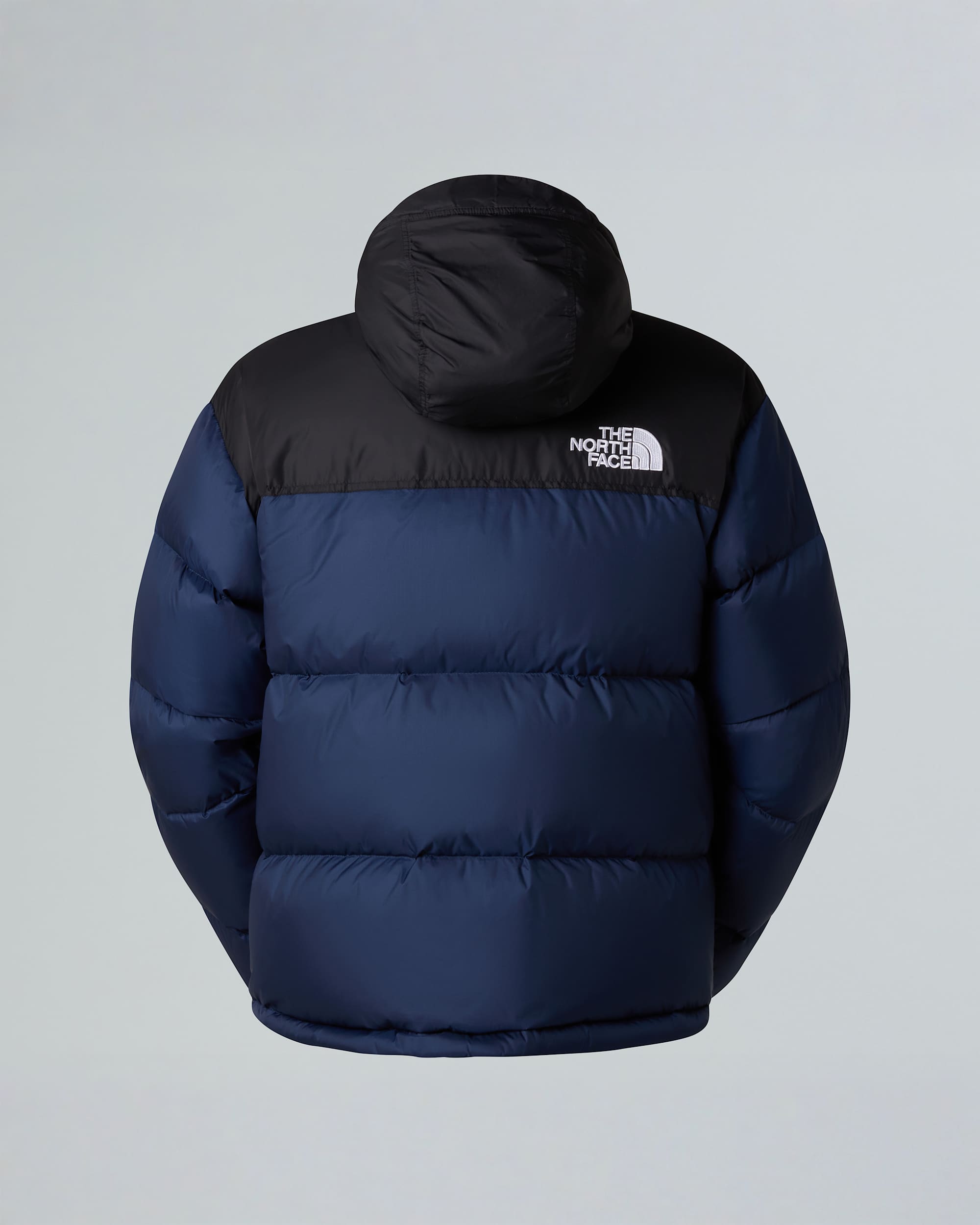 1996 Retro Nuptse Jacke für Herren – Summit Navy-TNF Black-Recycled Down