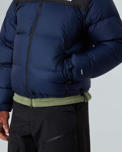 1996 Retro Nuptse Jacke für Herren – Summit Navy-TNF Black-Recycled Down
