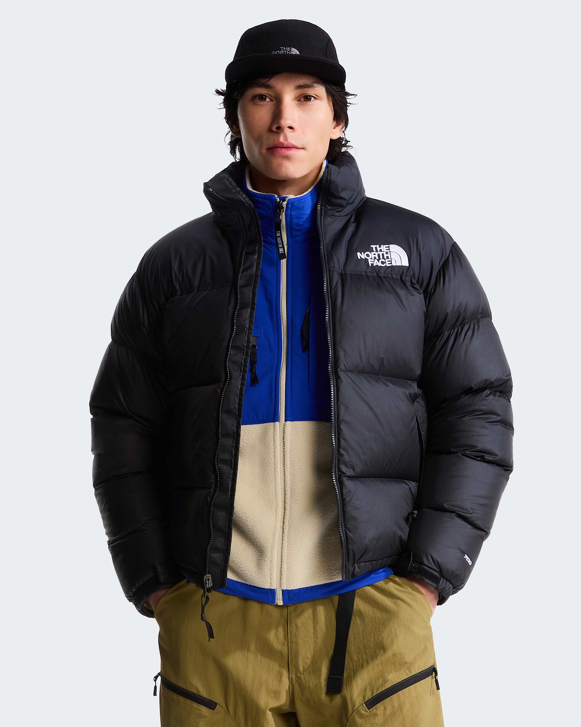 1996 Retro Nuptse Jacke für Herren – TNF Black-NPF-R