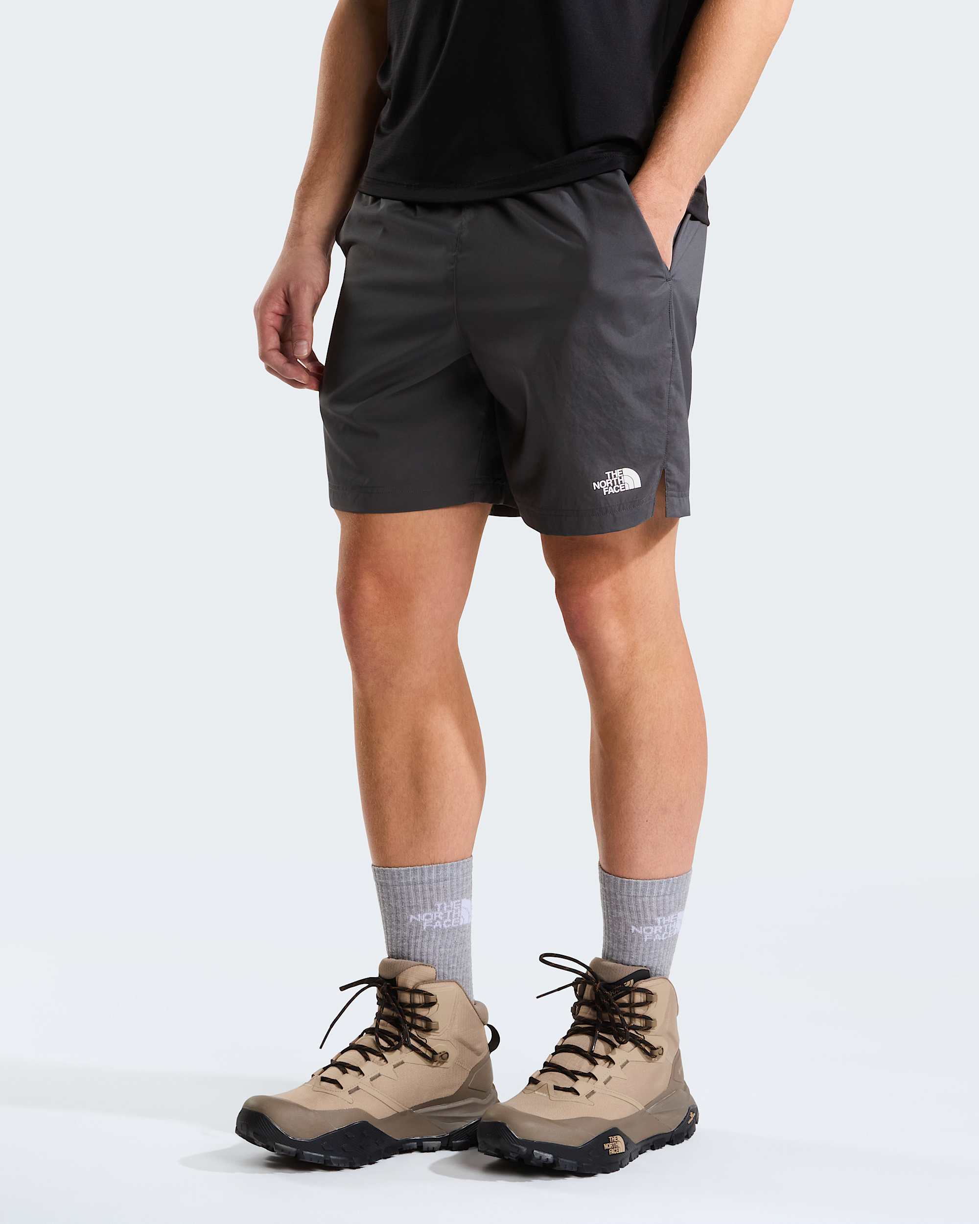 24/7 Shorts mit 17,8cm Innenbeinlänge für Herren – Anthracite Grey-Anthracite Grey