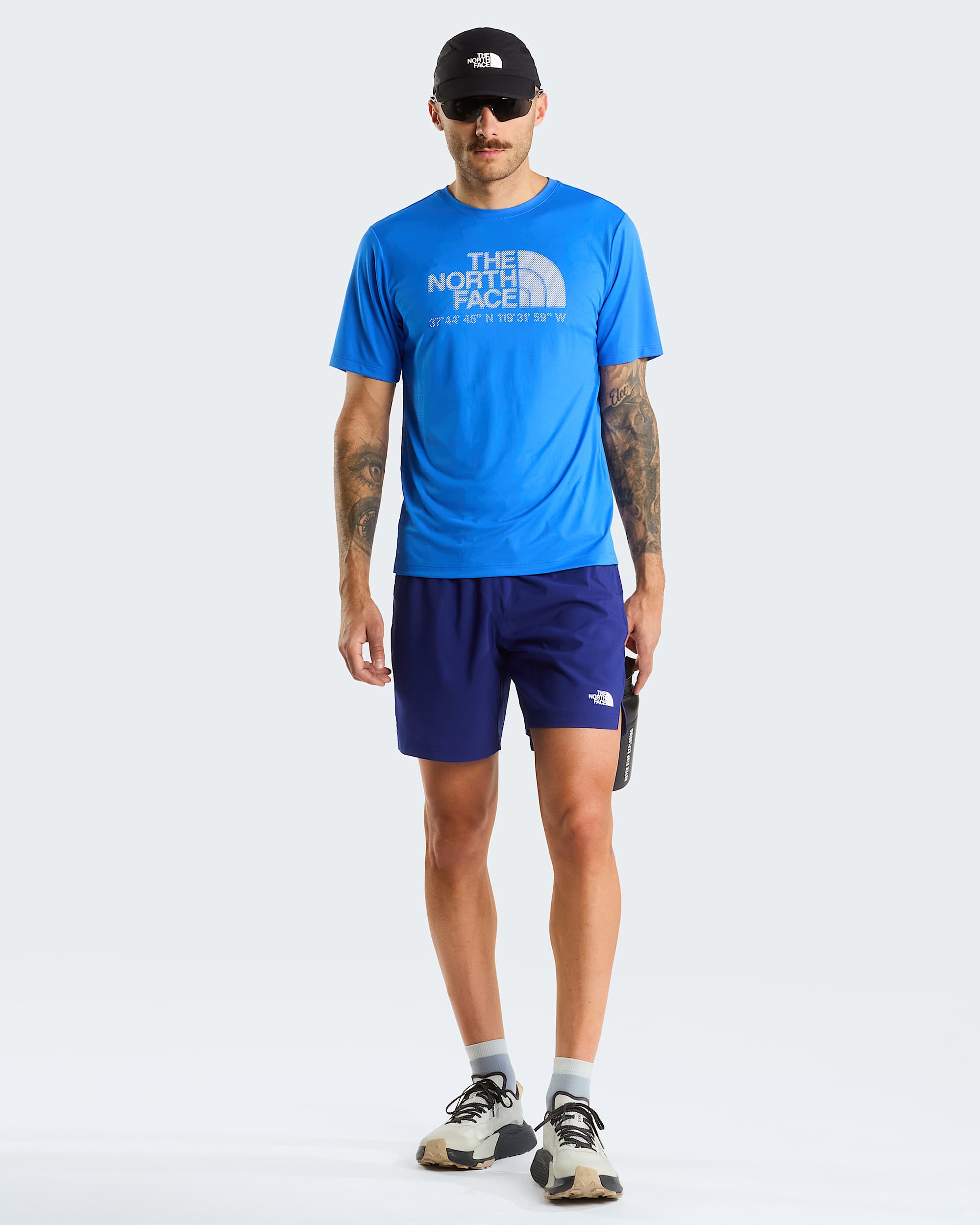24/7 Shorts mit 17,8cm Innenbeinlänge für Herren – Bold Blue