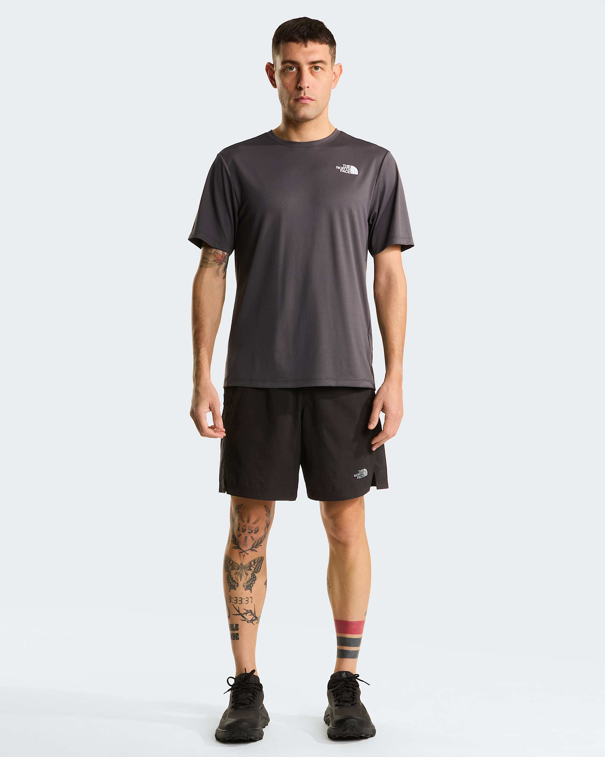 24/7 T-Shirt für Herren – Anthracite Grey