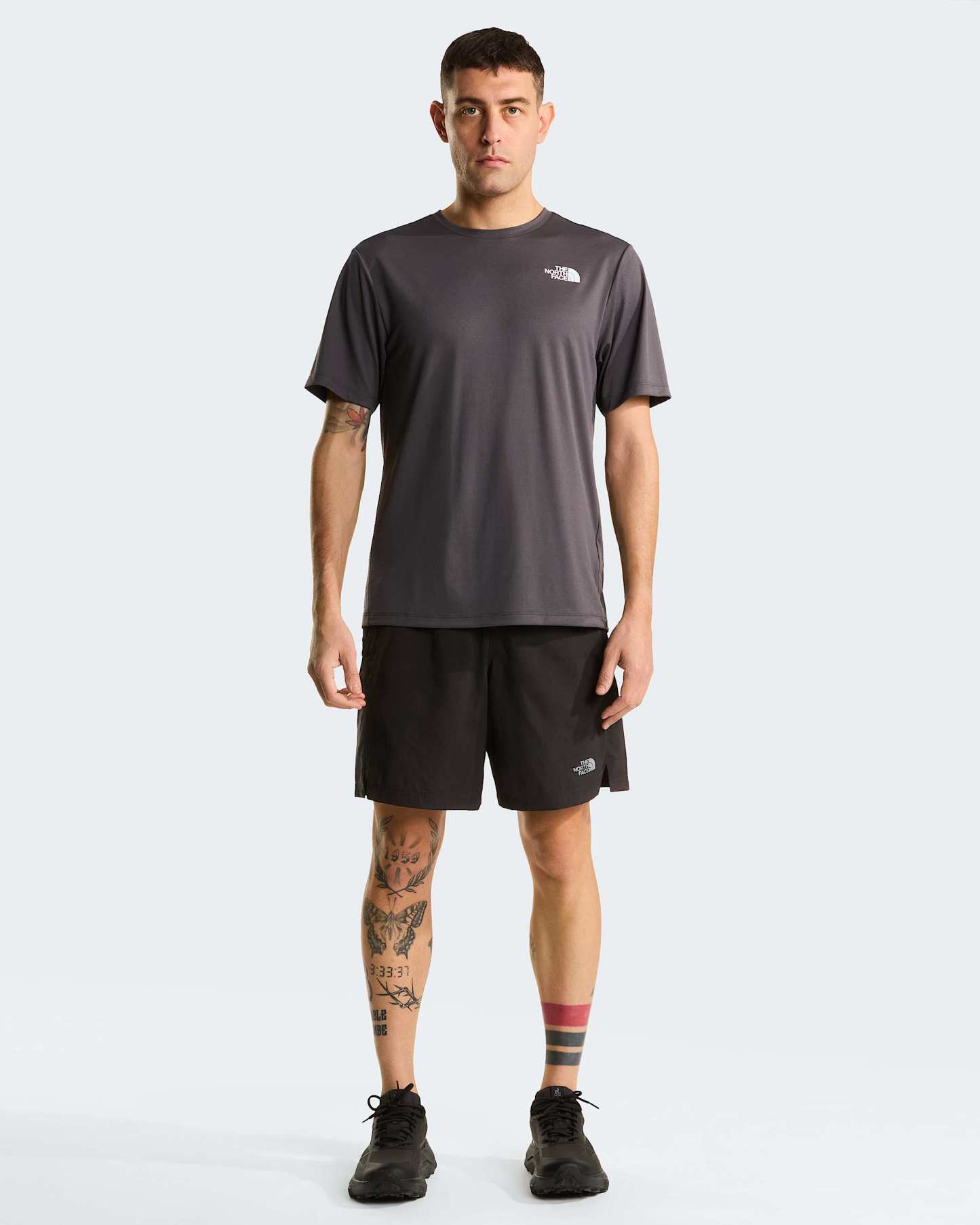 24/7 T-Shirt für Herren – Anthracite Grey