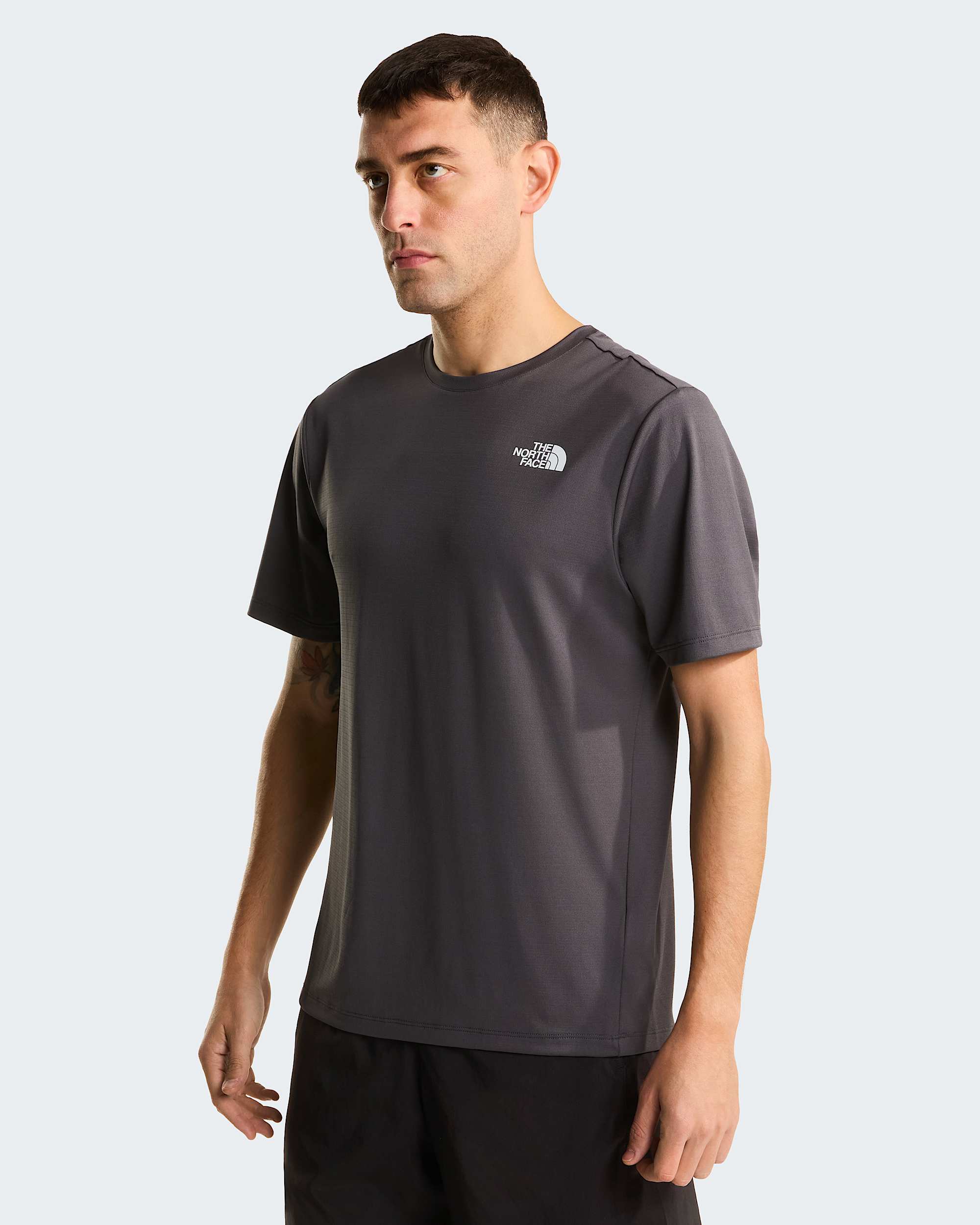 24/7 T-Shirt für Herren – Anthracite Grey