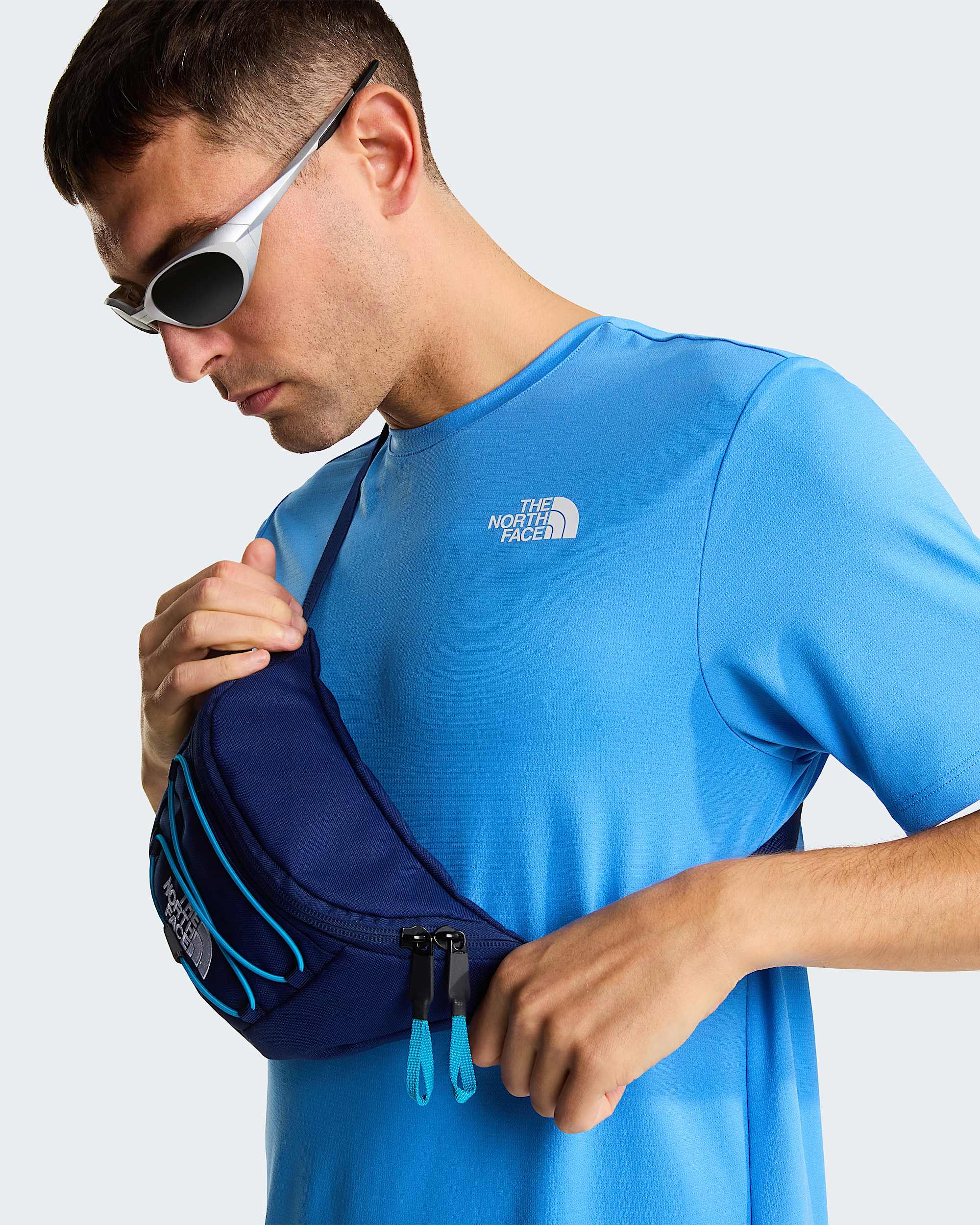 24/7 T-Shirt für Herren – Marina Blue