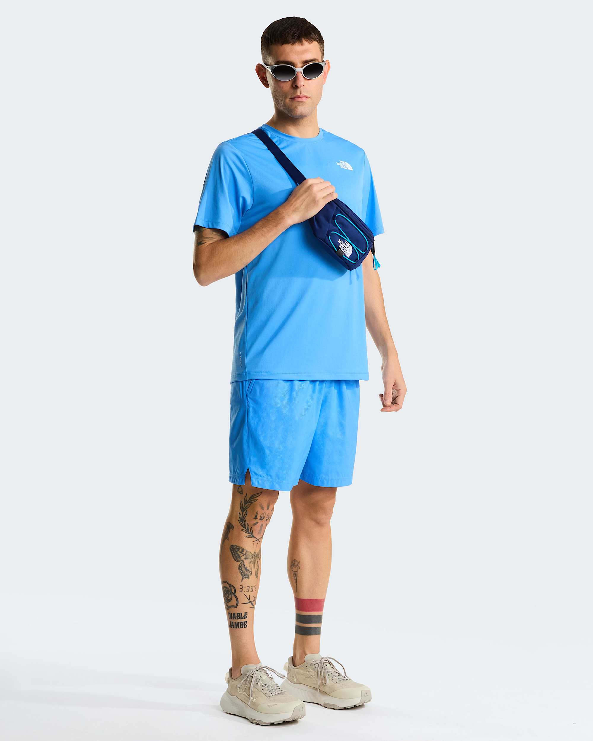 24/7 T-Shirt für Herren – Marina Blue