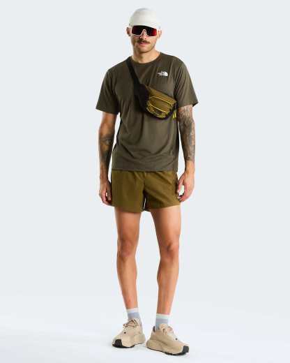 24/7 T-Shirt für Herren – New Taupe Green