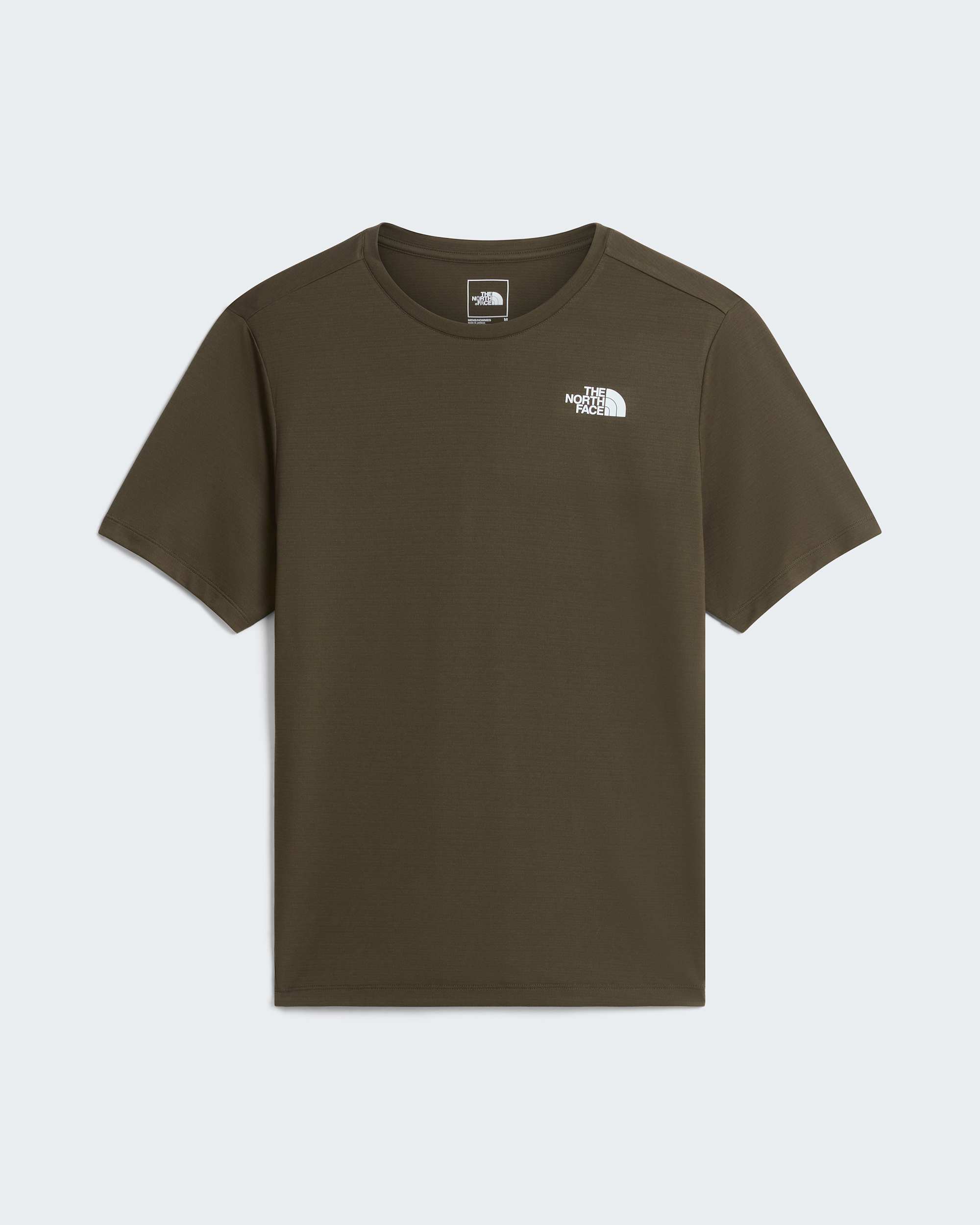 24/7 T-Shirt für Herren – New Taupe Green