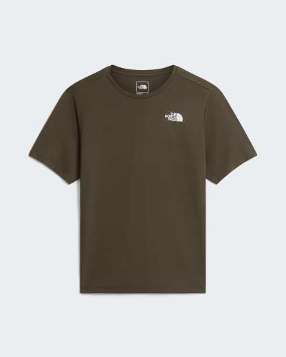 24/7 T-Shirt für Herren – New Taupe Green