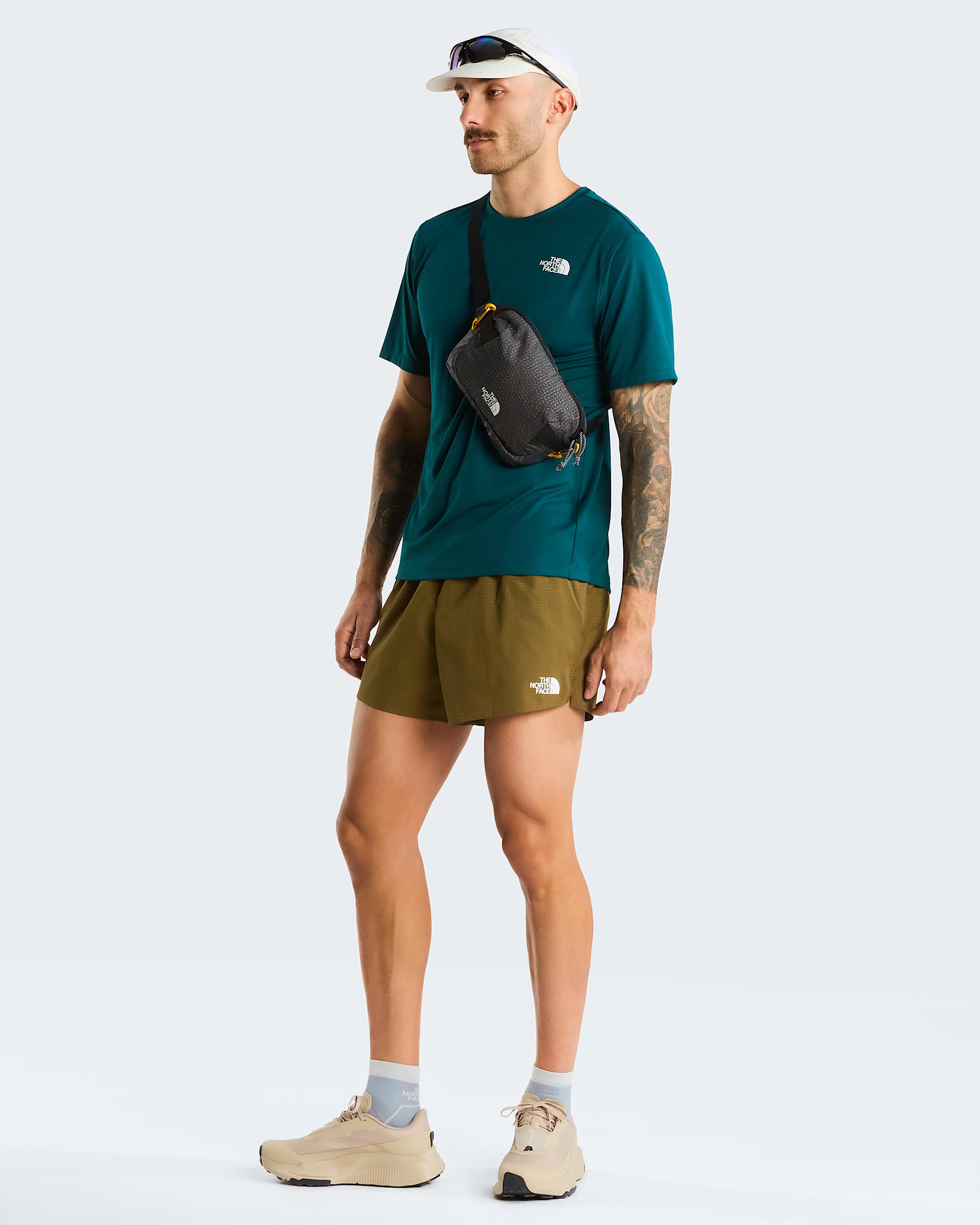24/7 T-Shirt für Herren – Pacific Teal